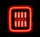 AlphaRex 602020 NOVA-Series Prismatic LED Tail Lights for Jeep Wrangler JL 2018+