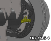 Artec BB1054 ABS Mounting Plates for Sterling 2005+ Super Duty Swap