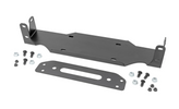 Rough Country 10652 Winch Mounting Plate for Modular Steel OE Jeep Wrangler JL Bumper 2018+
