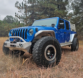 Nemesis Industries 145410 Notorious Ultimate Clearance Highline Front Flares for Jeep Wrangler JL & Gladiator JT 2018+