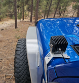 Nemesis Industries 145410 Notorious Ultimate Clearance Highline Front Flares for Jeep Wrangler JL & Gladiator JT 2018+