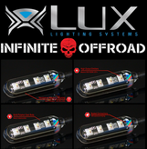 Infinite Offroad 5P-4PC-6W LUX Monster Magnetic RGB+W Rock Light Kit