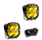 Baja Designs 557811 Squadron Sport Black LED Auziliary Light Pod Pair in Amber Universal