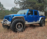 Nemesis Industries 166510 Notorious Dovetail Ultimate Clearance Highline Rear Flares for Jeep Gladiator JT 2020+