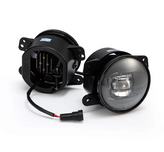 AlphaRex 210004 DoubleTap Dual Color LED Projector Fog Lights for Jeep Wrangler JL & Gladiator JT 2018+