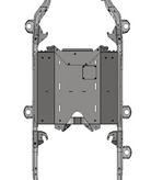 Motobilt MB7001 4-Link Suspension Bracket Kit for Jeep Wrangler JK 4 Door 2012-2018