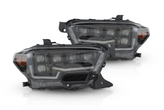 Attica 4x4 CHATT0682-GBC-SQ Rogue Series Headlights for Toyota Tacoma 2016-2023