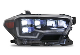 Attica 4x4 CHATT0682-BC-SQ Rogue Series Headlights for Toyota Tacoma 2016-2023