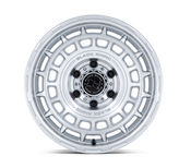 Black Rhino Wheels BR024SD AWOL Wheel 17x8.5 in Silver with Machined Face