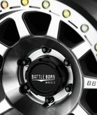 Battle Born Wheels S17955450FF-BRD Sierra Flow Formed Beadlock 17x9 Machined