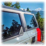 Turn Offroad 00HTBADGEFLAG Billet Hardtop Badge with TOR Flag for Ford Bronco 2021+