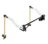 Rock Jock RJ-256201-101 Rear AntiRock Sway Bar Kit Billet Aluminum Arms for Jeep Gladiator JT 2020+