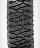 Atturo Tires TBBO-J5QE7ATA Trail Blade BOSS Tire for 17" Wheel