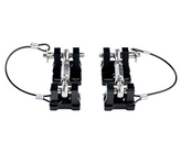 Combat Off Road 99-1090 Billet Aluminum Hood Latch Set for Rubicon/Mojave Jeep Wrangler JL & Gladiator JT 2018+