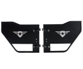 Combat Off Road 15-1049 Mission Rear Tube Doors for Jeep Wrangler JK 4 Door 2007-2018