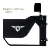 Combat Off Road 25-1046 Front Mission Tube Doors for Jeep Wrangler JL 2018+