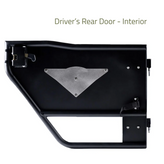 Combat Off Road 25-1049 Rear Mission Tube Doors for Jeep Wrangler JL 2018+ 4 Door