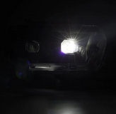 Alpharex 880757 LUXX-Series Projector Headlights in Black for Toyota 4Runner 2010-2013