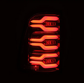 AlphaRex 640030 LUXX-Series LED Tail Lights in Alpha Black for Ram 1500 2019-2024