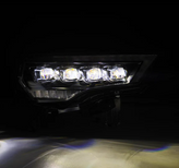Alpharex 880808 MK II NOVA-Series LED Projector Headlights in Black for Toyota 4Runner 2014-2024