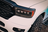 AlphaRex 880577 NOVA-Series LED Projector Headlights in Alpha Black for Ram 1500 2019-2024
