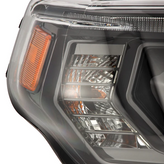 AlphaRex 880850 MK II PRO-Series Halogen Projector Headlights in Alpha Black for Toyota 4Runner 2014-2020