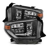 AlphaRex 880830 MK II LUXX-Series LED Crystal Headlights in Alpha Black for Toyota Tundra 2014-2021