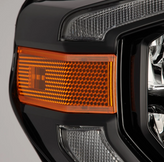 AlphaRex 880830 MK II LUXX-Series LED Crystal Headlights in Alpha Black for Toyota Tundra 2014-2021