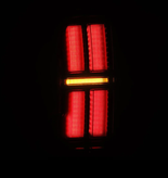 AlphaRex 680052 NOVA-Series Prismatic LED Tail Lights in Black for Toyota Tacoma 2005-2015
