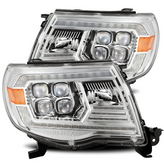 AlphaRex 880743 NOVA-Series LED Projector Headlights in Chrome for Toyota Tacoma 2005-2011