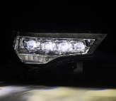 AlphaRex 880809 MK II NOVA-Series LED Projector Headlights in Chrome for Toyota 4Runner 2014-2024