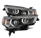 AlphaRex 880814 MK II PRO-Series Halogen Projector Headlights in Black for Toyota 4Runner 2014-2020