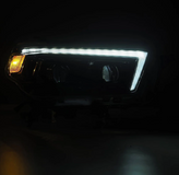 AlphaRex 880754 PRO-Series Halogen Projector Headlights in Alpha Black for Toyota 4Runner 2010-2013