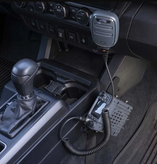 Rugged Radios TK3-GMR25 Two-Way GMRS Mobile Radio Kit for Toyota Tacoma/4Runner/GX470 2003-2024