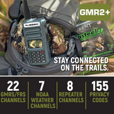 Rugged Radios RUGGED-ADVENTURE-PACK Adventure Pack GMR2 PLUS Two-Way Handheld Radio Kit