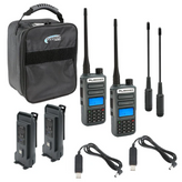 Rugged Radios RUGGED-ADVENTURE-PACK Adventure Pack GMR2 PLUS Two-Way Handheld Radio Kit