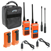 Rugged Radios RUGGED-ADVENTURE-PACK Adventure Pack GMR2 PLUS Two-Way Handheld Radio Kit