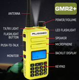 Rugged Radios RUGGED-GOBAG GO BAG High Vis GMR2 PLUS Emergency Radio Bundle