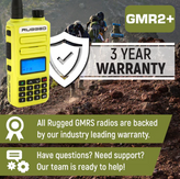 Rugged Radios RUGGED-GOBAG GO BAG High Vis GMR2 PLUS Emergency Radio Bundle
