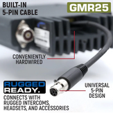 Rugged Radios GMR25 Waterproof GMRS Mobile Radio