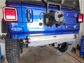 Outta Hand Fab JL-INVISA-RR Invisa Rear Bumper for Jeep Wrangler JL 2018+