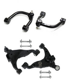 Freedom Off-Road FO-T702FU+FO-T702-1FL Front Upper & Lower Control Arms w/ Cam Bolts 2-4" Lift Toyota 4Runner/GX460 2010-2024