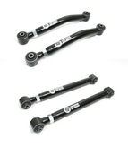 Freedom Off-Road FO-J703RU-ADJ+FO-J703RL-ADJ Adjustable Rear Upper & Lower Control Arms 0-4.5" Lift for Jeep Wrangler JK & JL 2007+