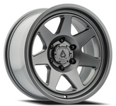 Arena Wheel Co. A104178575P00003 Ridge Wheel 17x8.5 in Satin Gun Metal