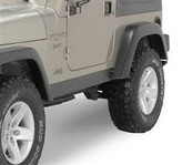 Rock Hard 4x4 RH-3001-C Rocker Guards for TJ