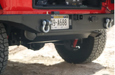 Rock Hard 4x4 RH-90301 Patriot Series Rear Bumper with Tire Carrier for Jeep Wrangler JL 2018+