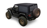 Bestop 54728-35 Supertop Glide Soft Top in Black Diamond for Jeep Wrangler JL 2 Door 2018+