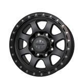 Foundation Wheels 395 HD Ford 8 Lug Specific Wheel in Satin Black