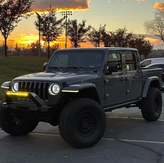 Infinite Offroad JP-FEND DRL Fender Chop Kit & Sequential Turn Signal for Jeep Wrangler JL & Gladiator JT 2018+