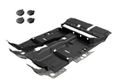 Armorlite B1022632-BLK1-AA Front & Rear Flooring Kit for Double Cab Toyota Tacoma with Bin 2016-2023